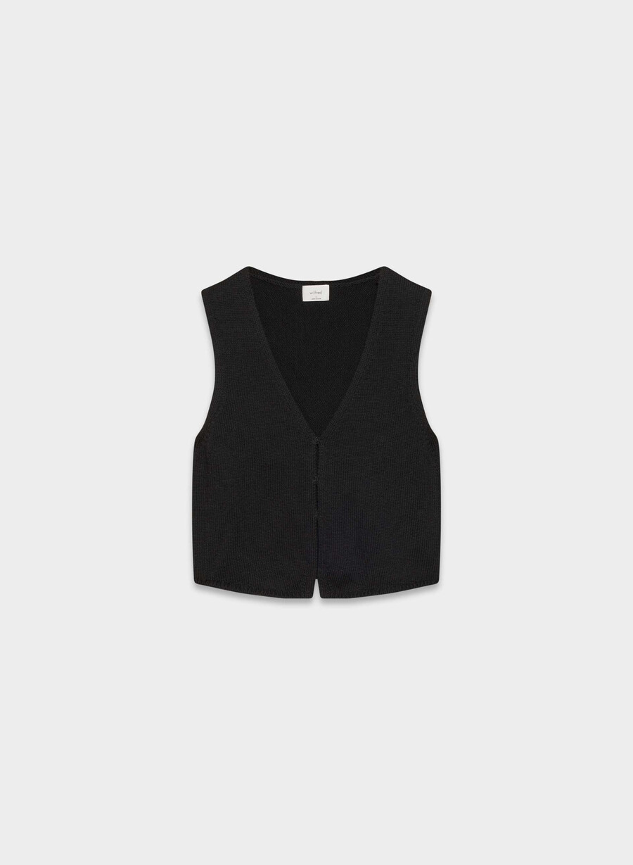 vestă bască negră