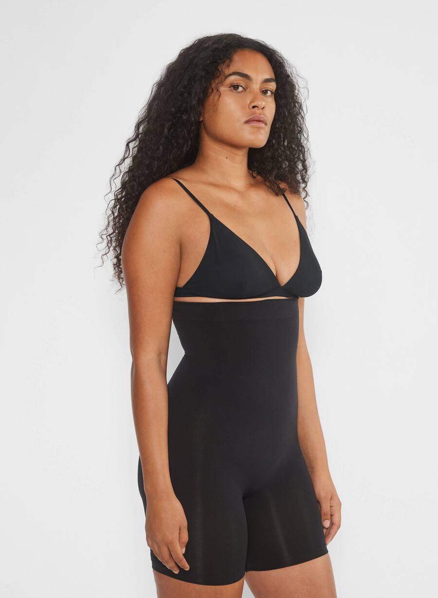 shapeenhance short fără cusături negru