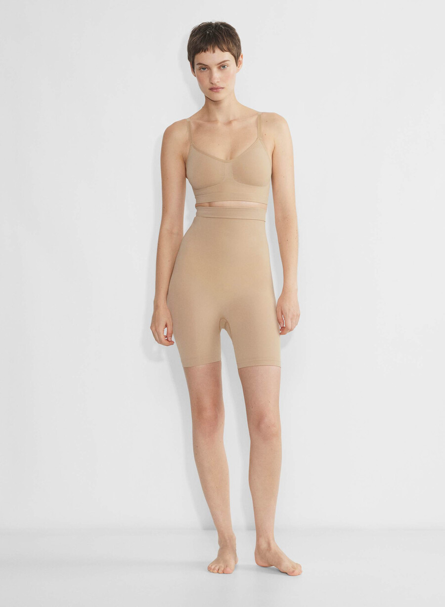 shapeenhance seamless short soft brown