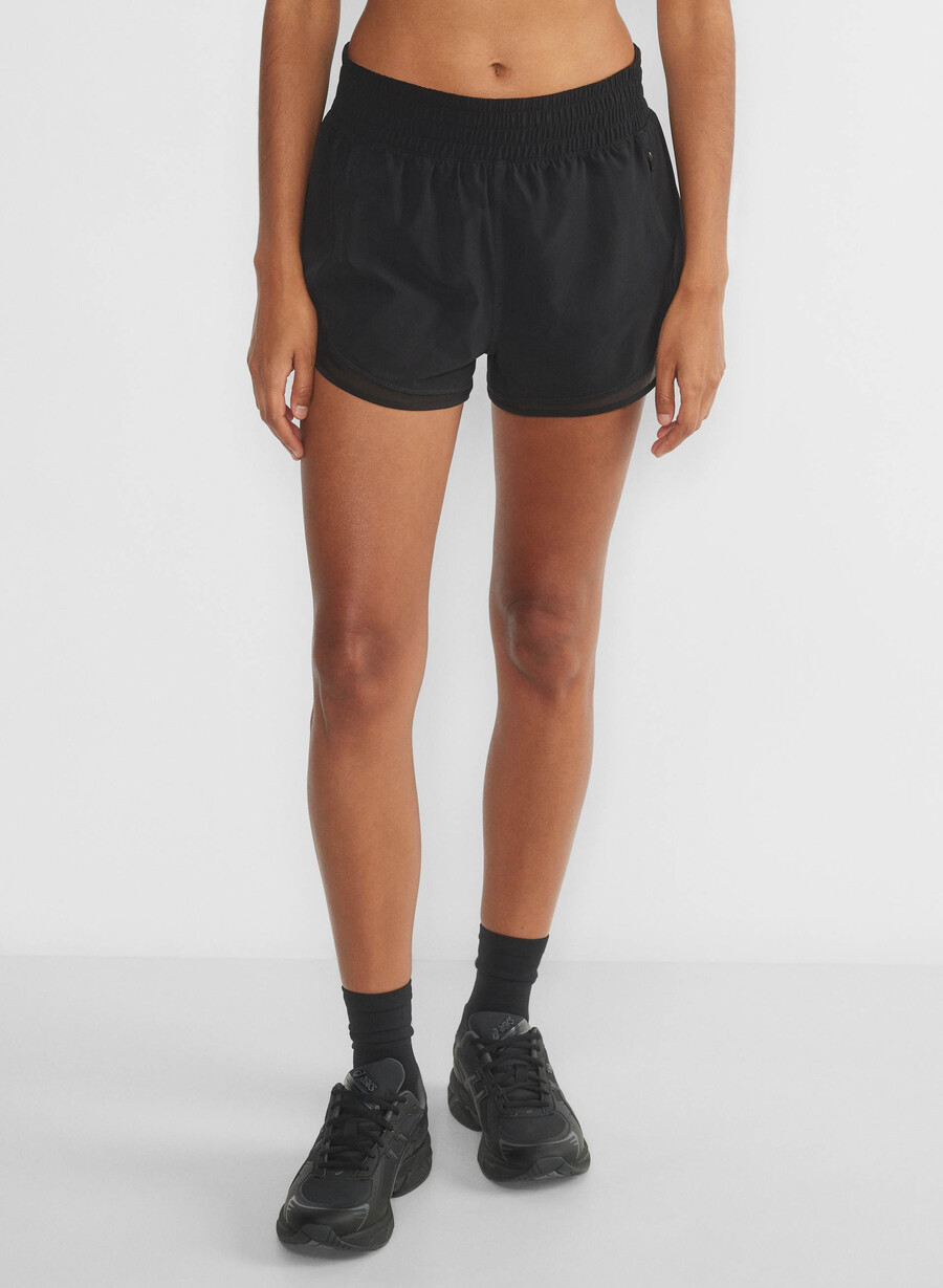 pantaloni scurți movetech legacy hi-rise 2.5 negri