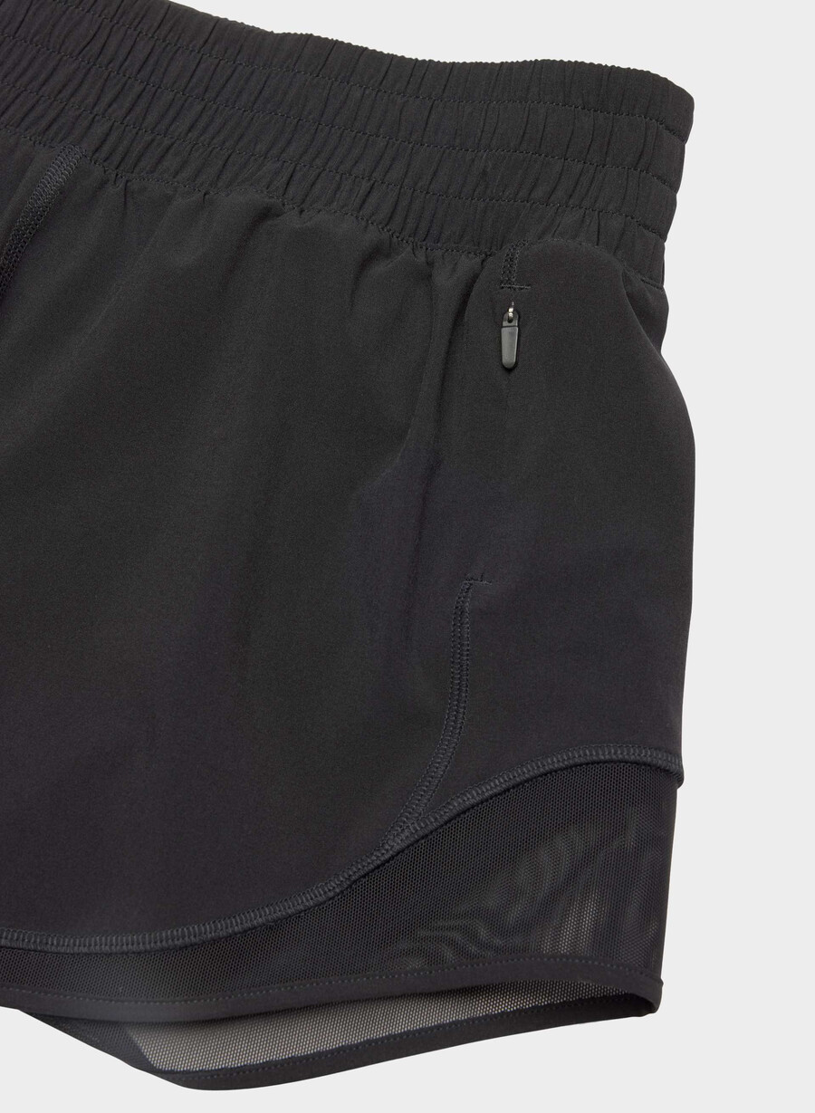 pantaloni scurți movetech legacy hi-rise 2.5 negri