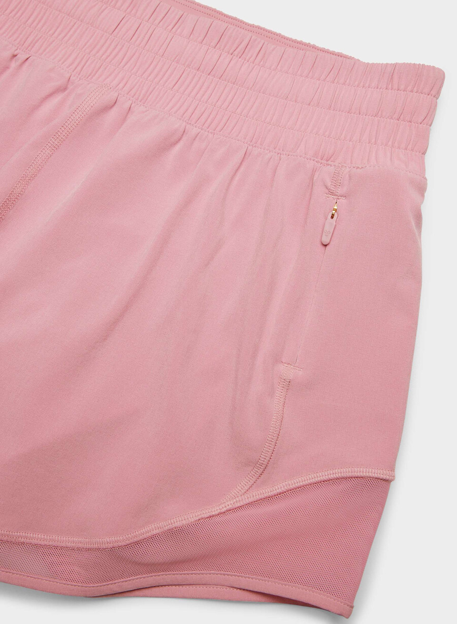 pantaloni scurți movetech legacy hi-rise de 635 cm roz acrișor