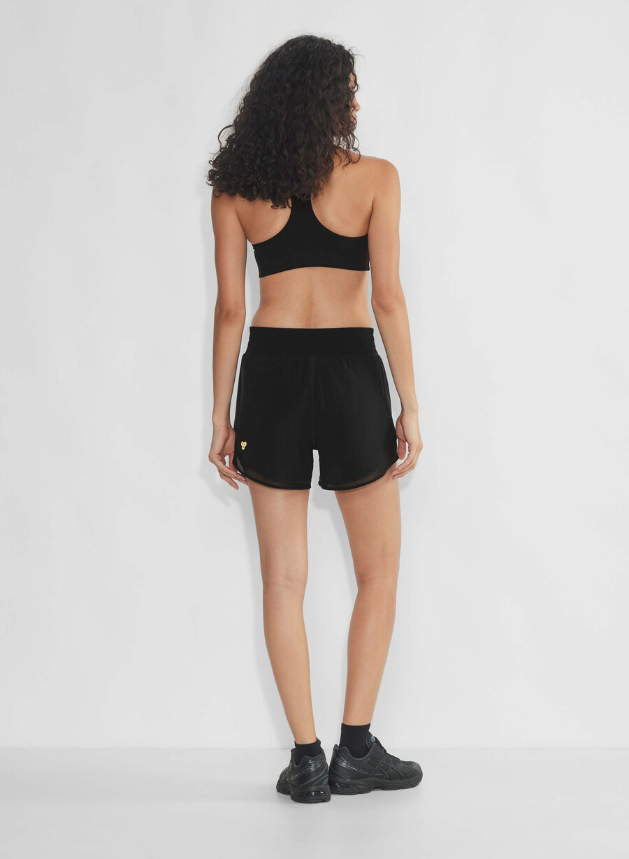 pantaloni scurți movetech legacy hi-rise 4 negri