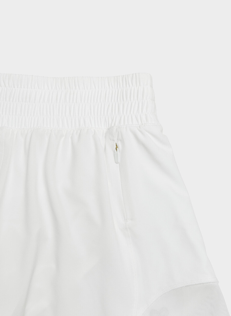 pantaloni scurți movetech legacy hi-rise 4 albi