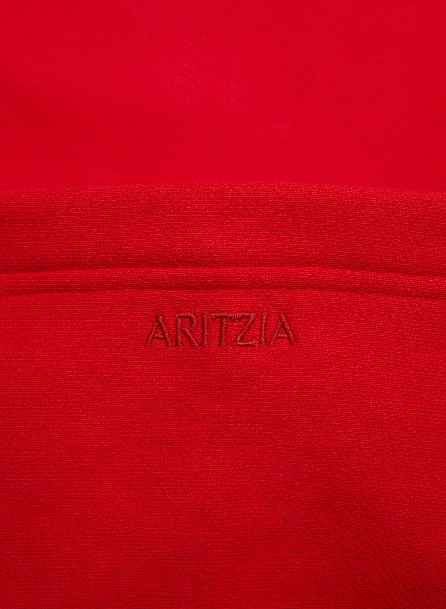 hanorac confortabil din fleece perfect roșu intermitent