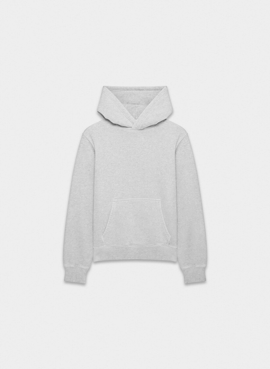 hanorac confortabil din fleece perfect heather chrome