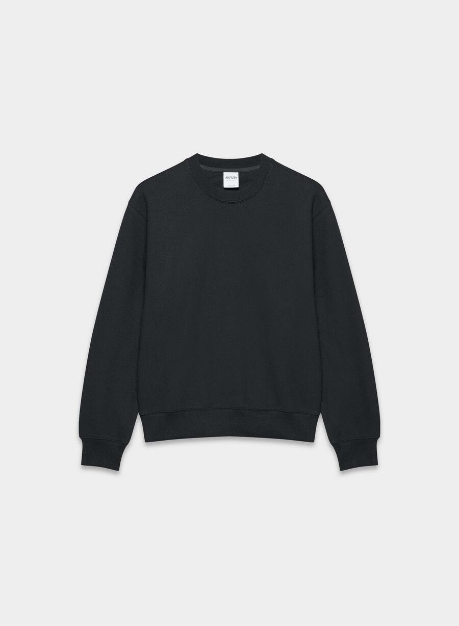 hanorac cozy sweatfleece perfect crew negru