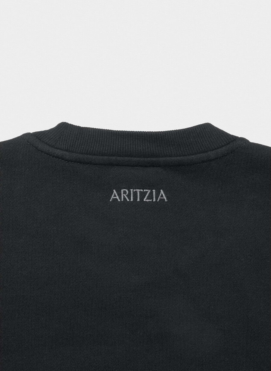 hanorac cozy sweatfleece perfect crew negru