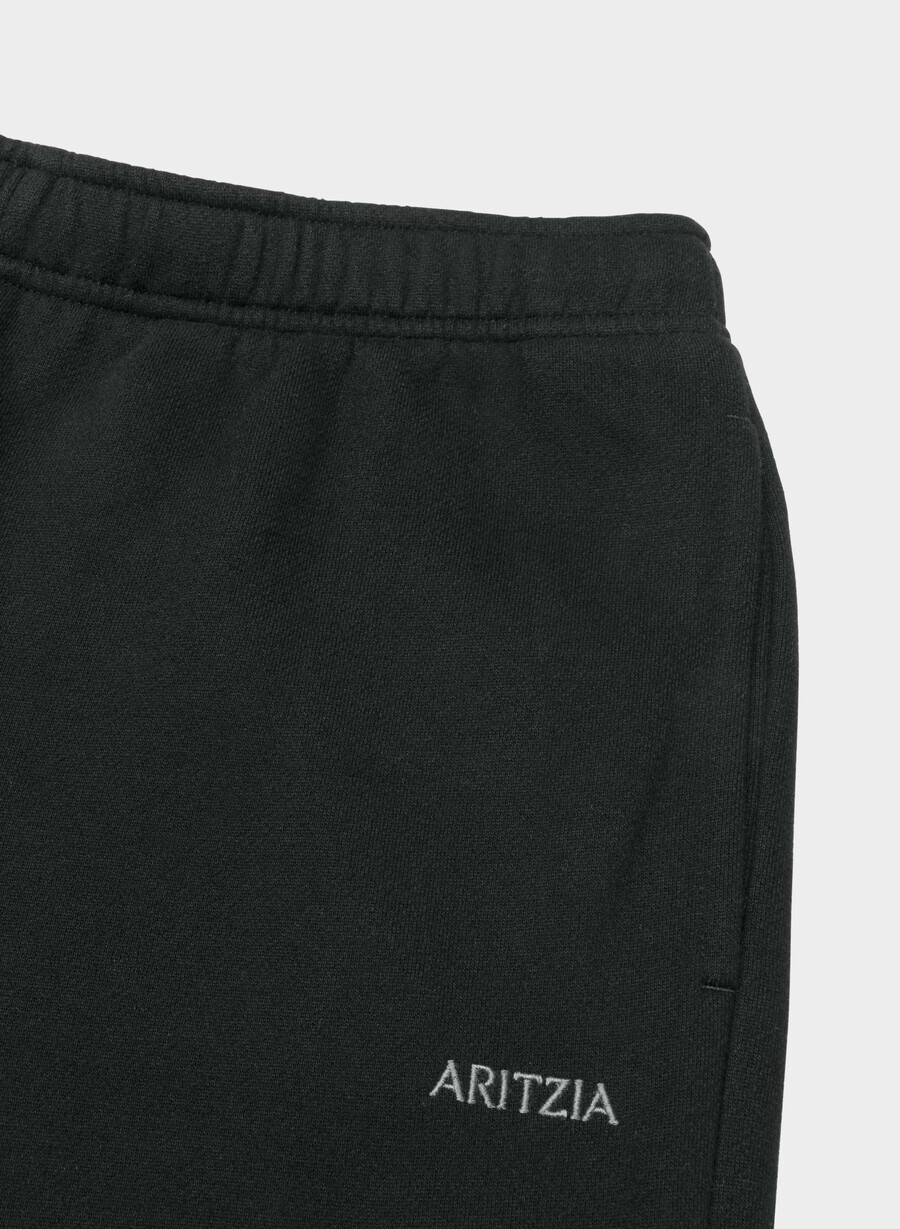 pantaloni de trening cozy sweatfleece mega cargo negri