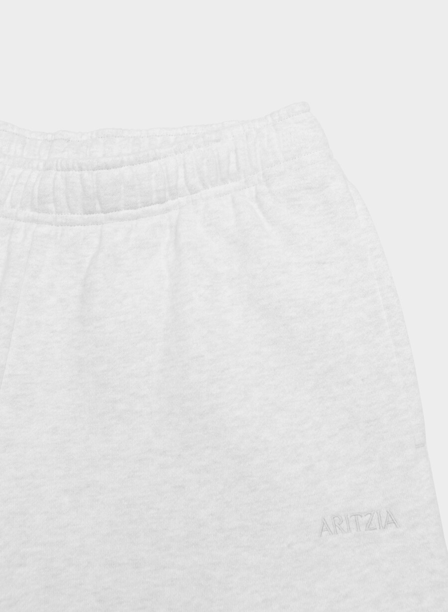 pantaloni de trening cozy sweatfleece mega cargo heather cloud white