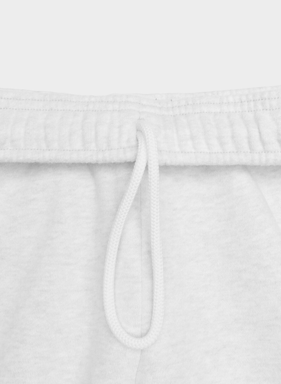 pantaloni de trening cozy sweatfleece mega cargo heather cloud white