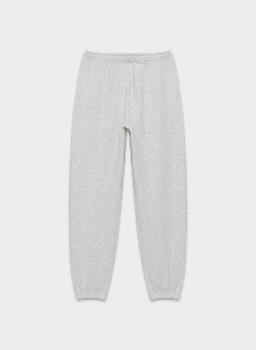 pantaloni de trening cozy sweatfleece mega jogger heather chrome