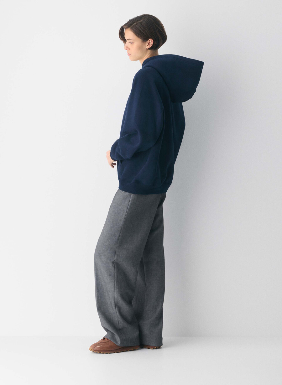 hanorac confortabil din fleece mega raglan admiral