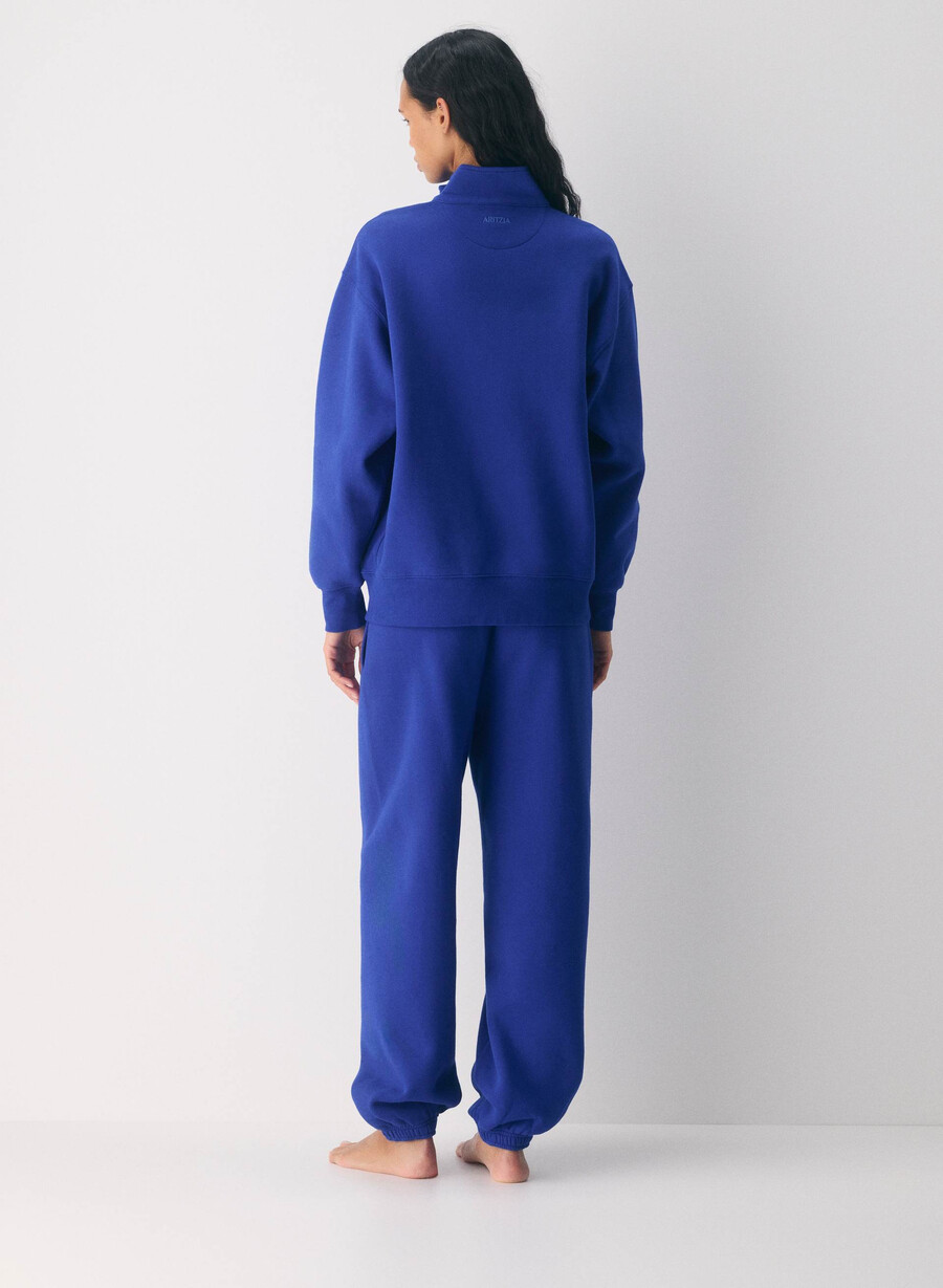 jachetă confortabilă din fleece cu fermoar 12 boyfriend ablaze blue