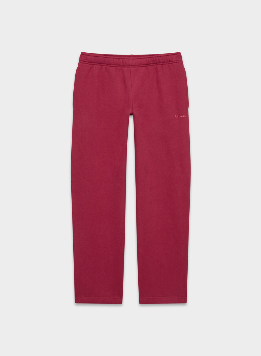 pantaloni de trening cozy sweatfleece mega straight juicy rose