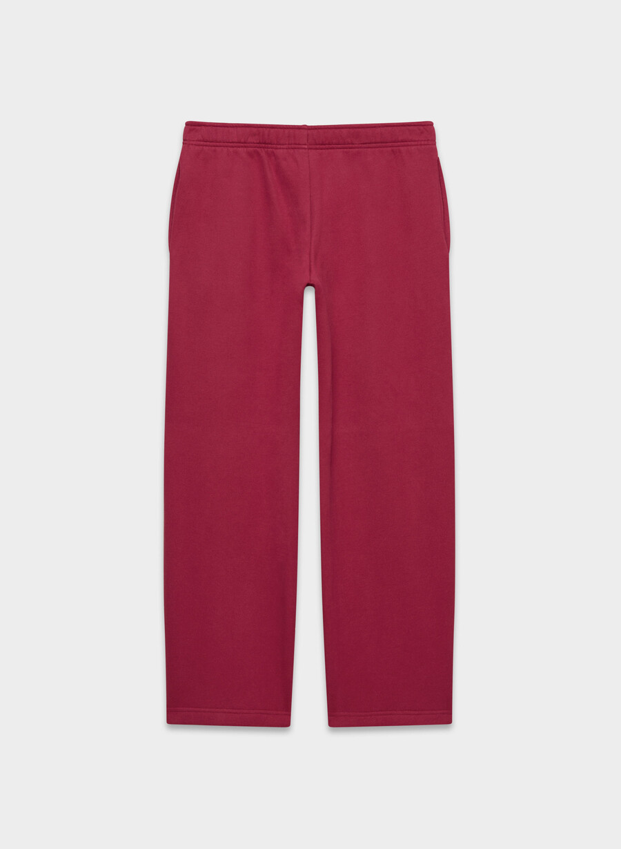 pantaloni de trening cozy sweatfleece mega straight juicy rose