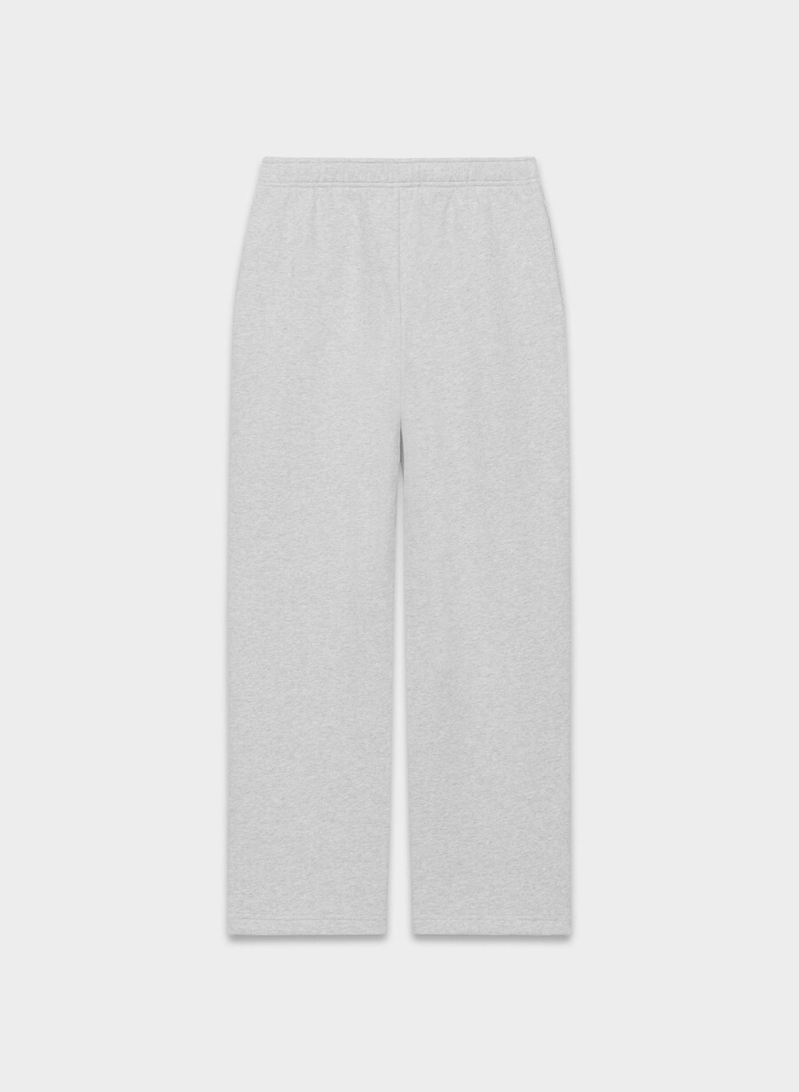 pantaloni de trening cozy sweatfleece mega straight heather chrome
