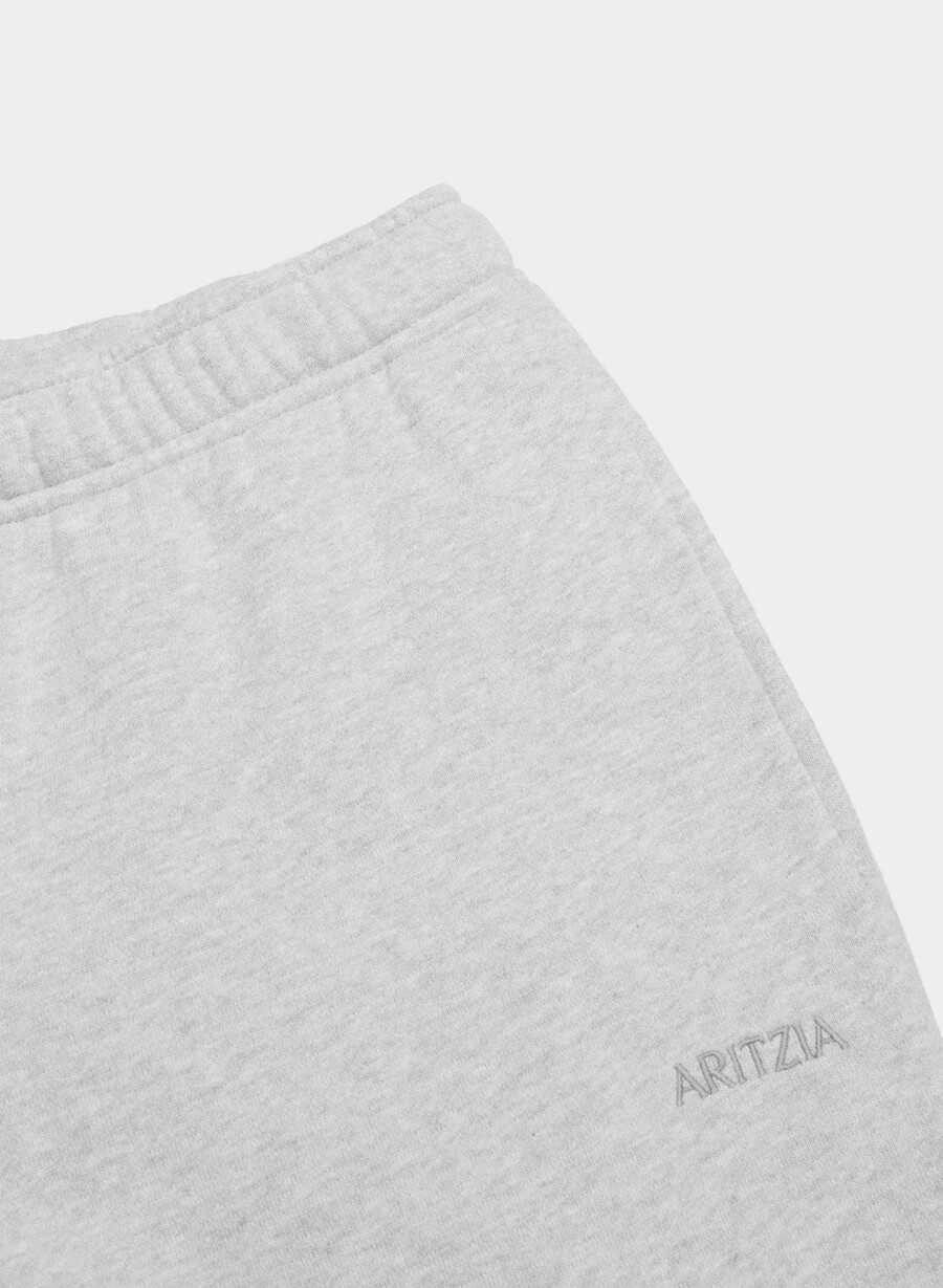 pantaloni de trening cozy sweatfleece mega straight heather chrome