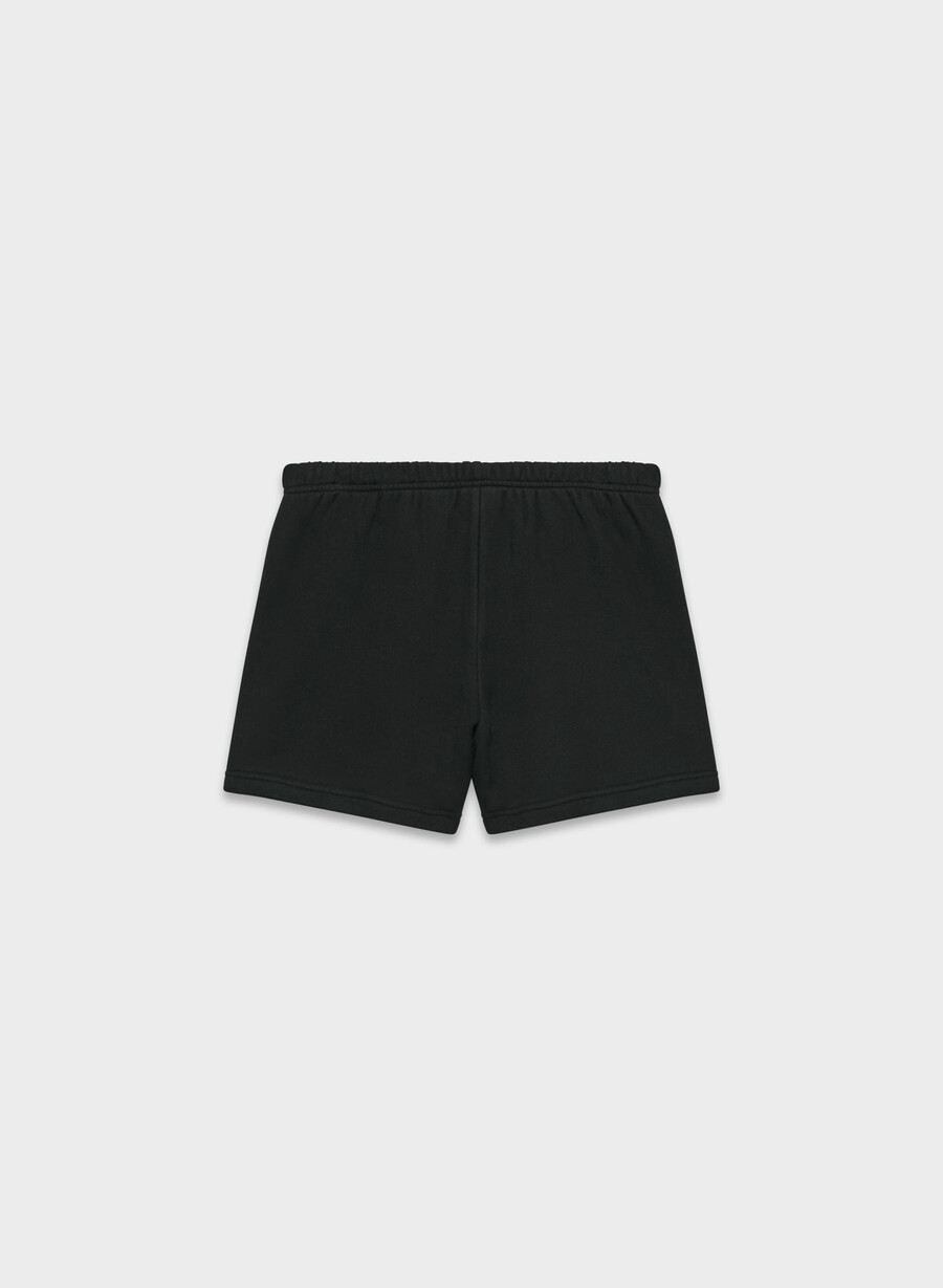 pantaloni scurți mini cozy sweatfleece perfect high-rise negri