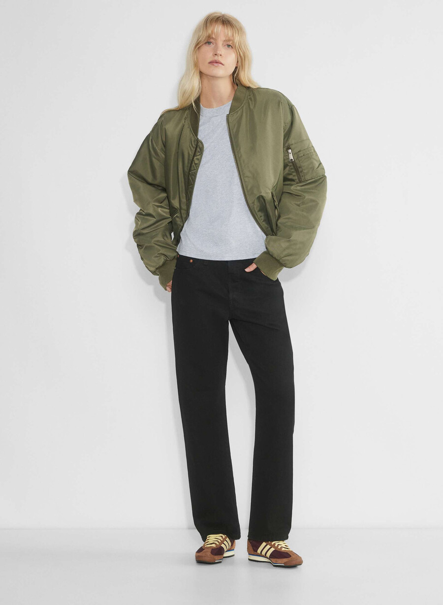 levis 501 jeans anii 90 blacktop clătit