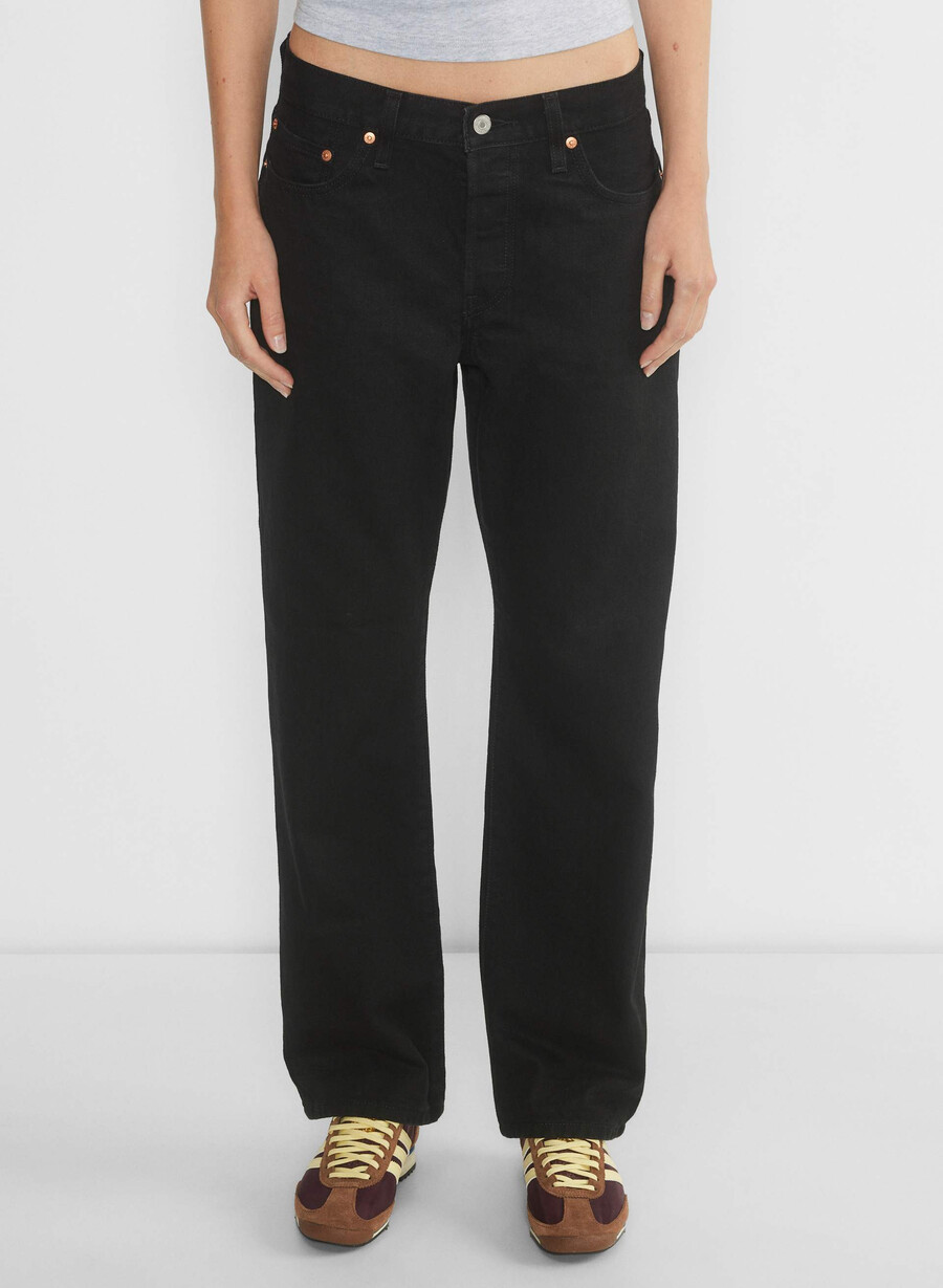 levis 501 jeans anii 90 blacktop clătit