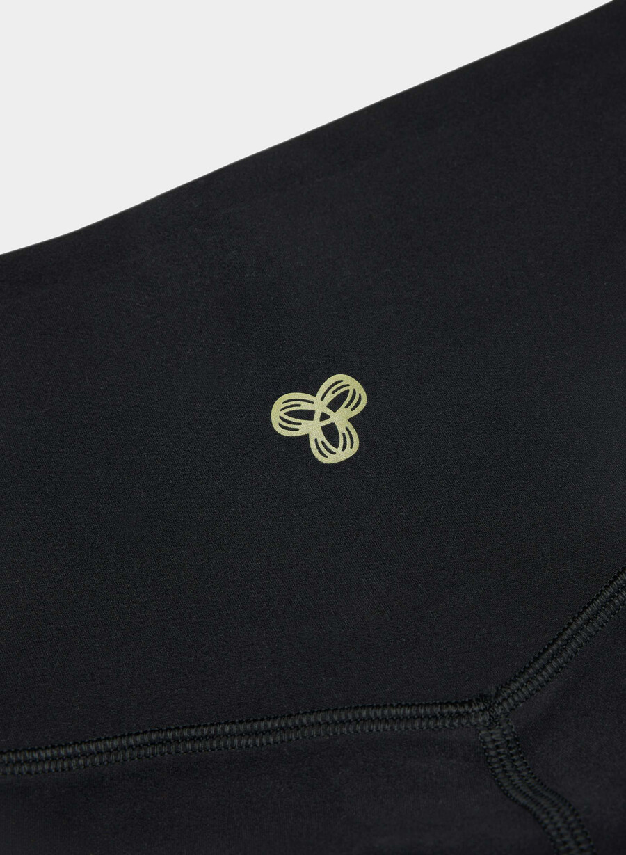 pantaloni scurți butter cheeky hi-rise 76 cm negri