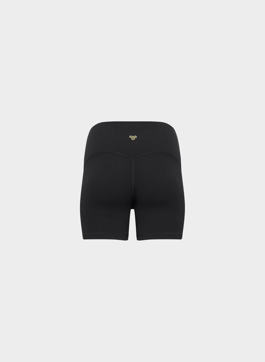 pantaloni scurți butter cheeky hi-rise de 5 negri