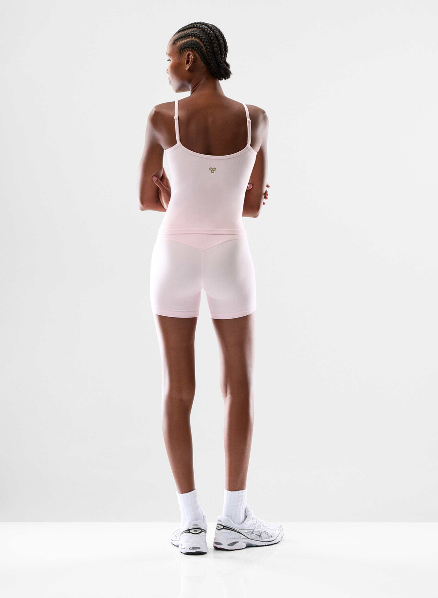pantaloni scurți butter cheeky hi-rise de 5 villa pink