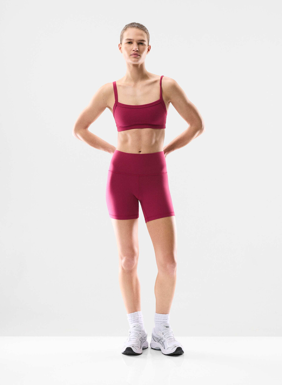 pantaloni scurți butter cheeky hi-rise 5 juicy rose