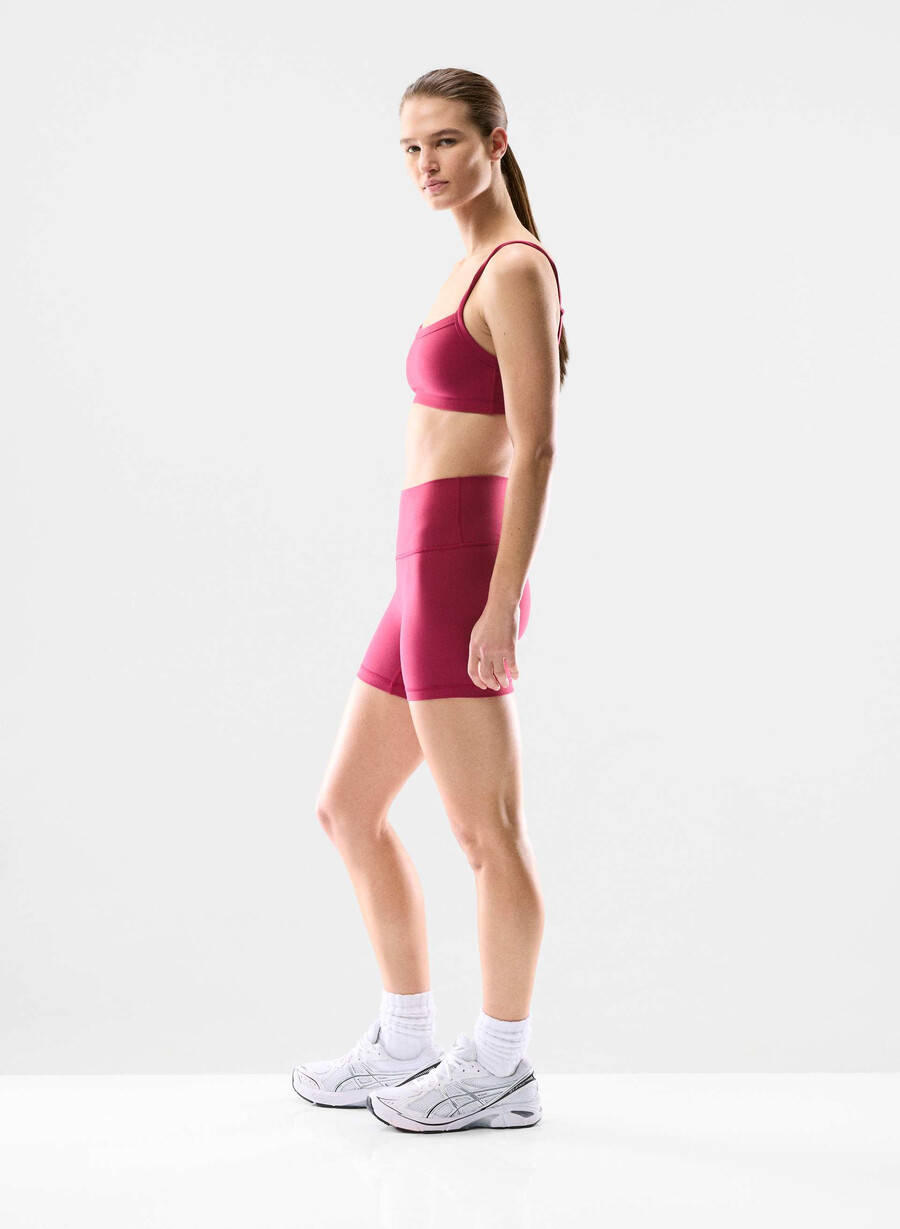 pantaloni scurți butter cheeky hi-rise 5 juicy rose