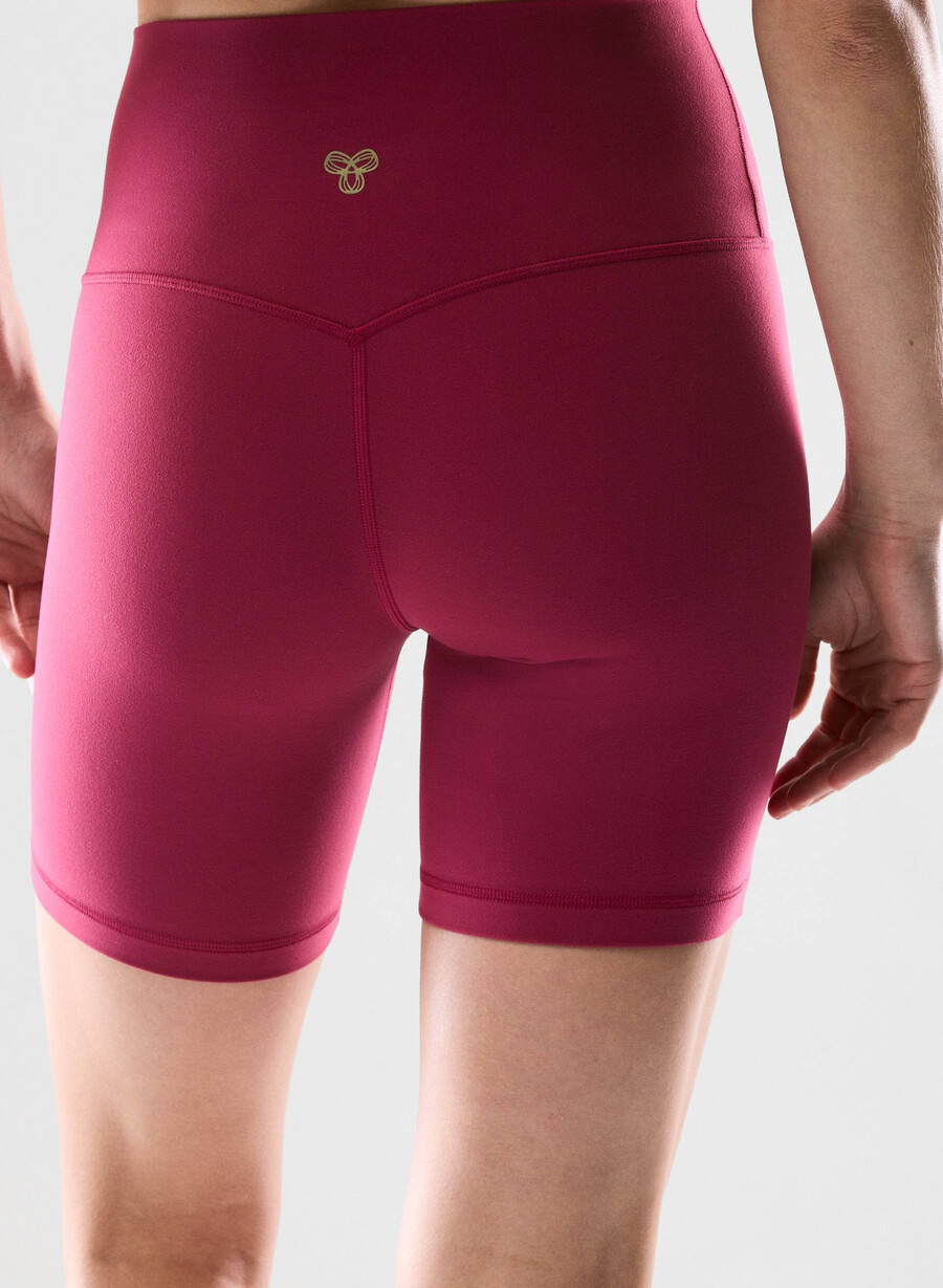 pantaloni scurți butter cheeky hi-rise 7 juicy rose