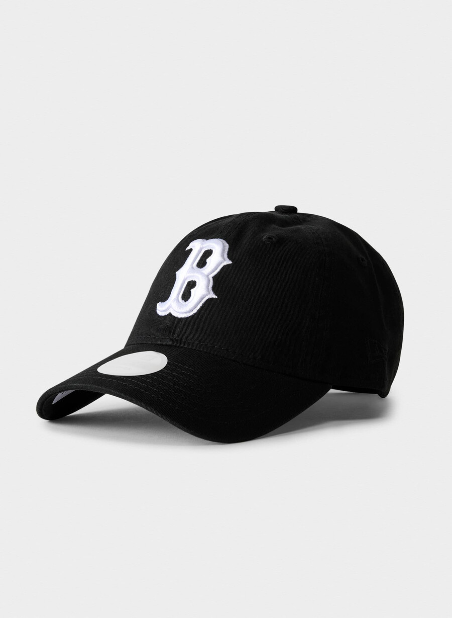 Șapcă new era boston red sox 9twenty negru alb spĂlat