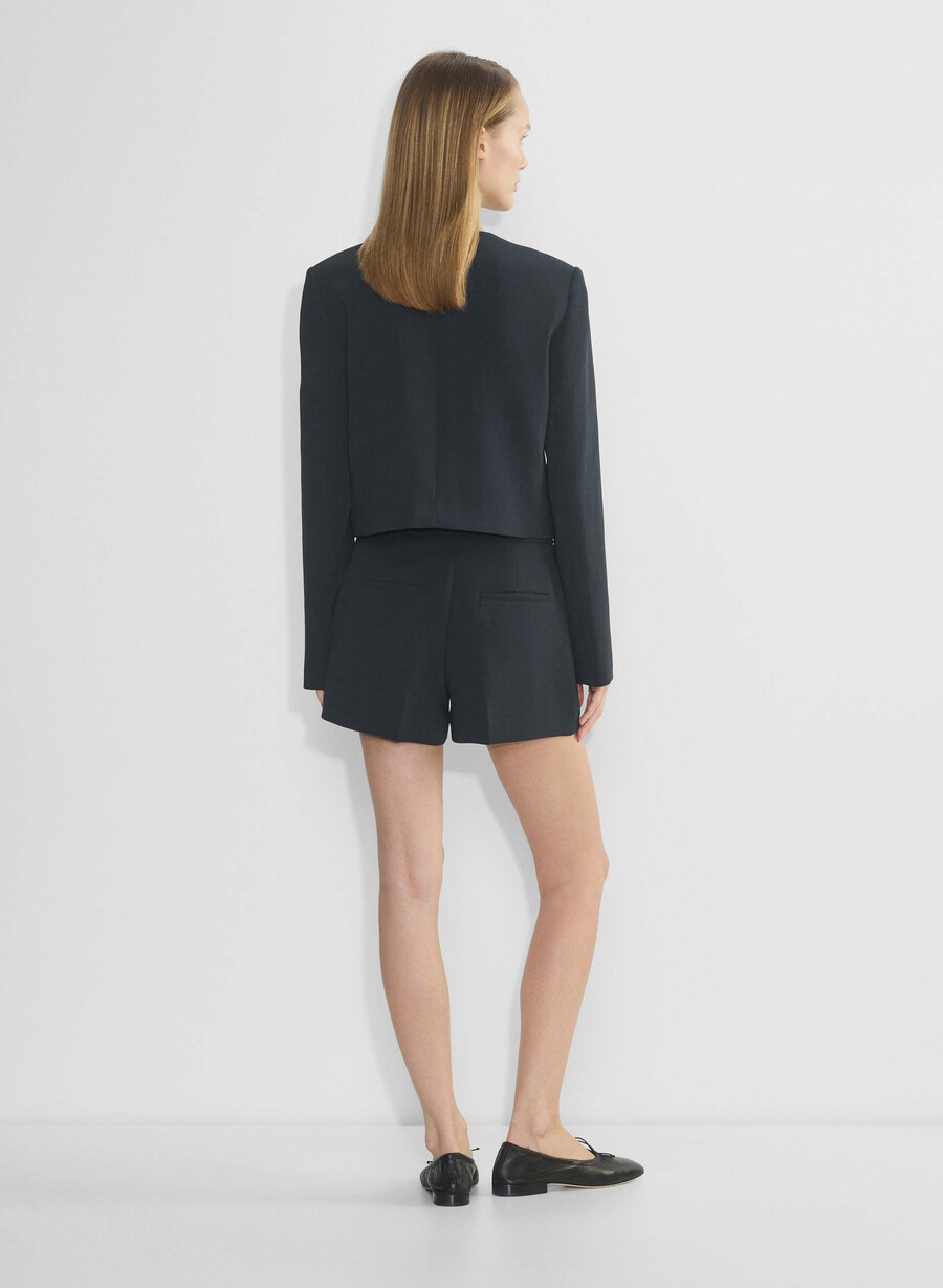 mini-pantaloni scurți limitless short - crepette negri
