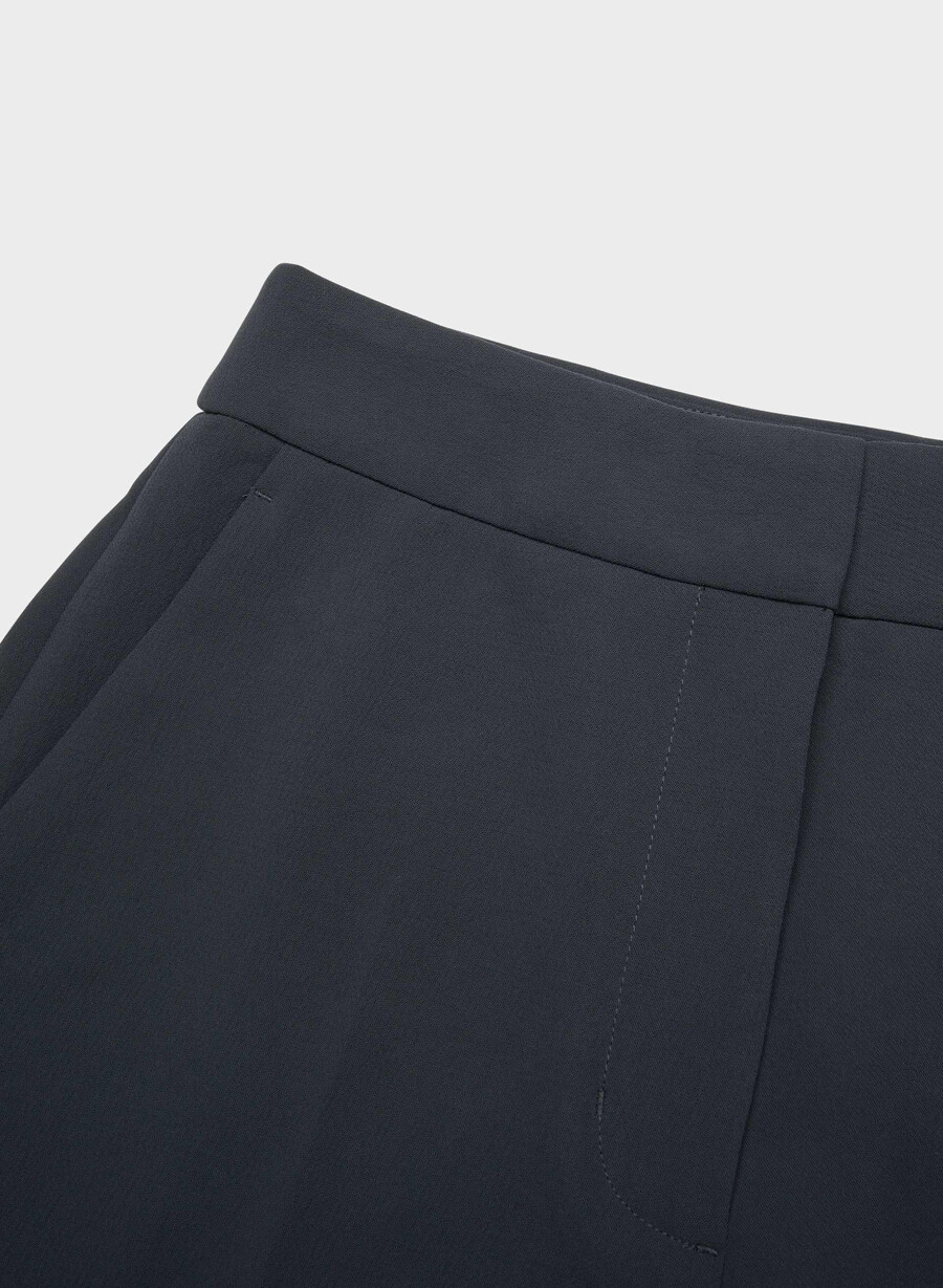 pantaloni scurți the limitless short mini - crepette bleumarin bleumarin Închis