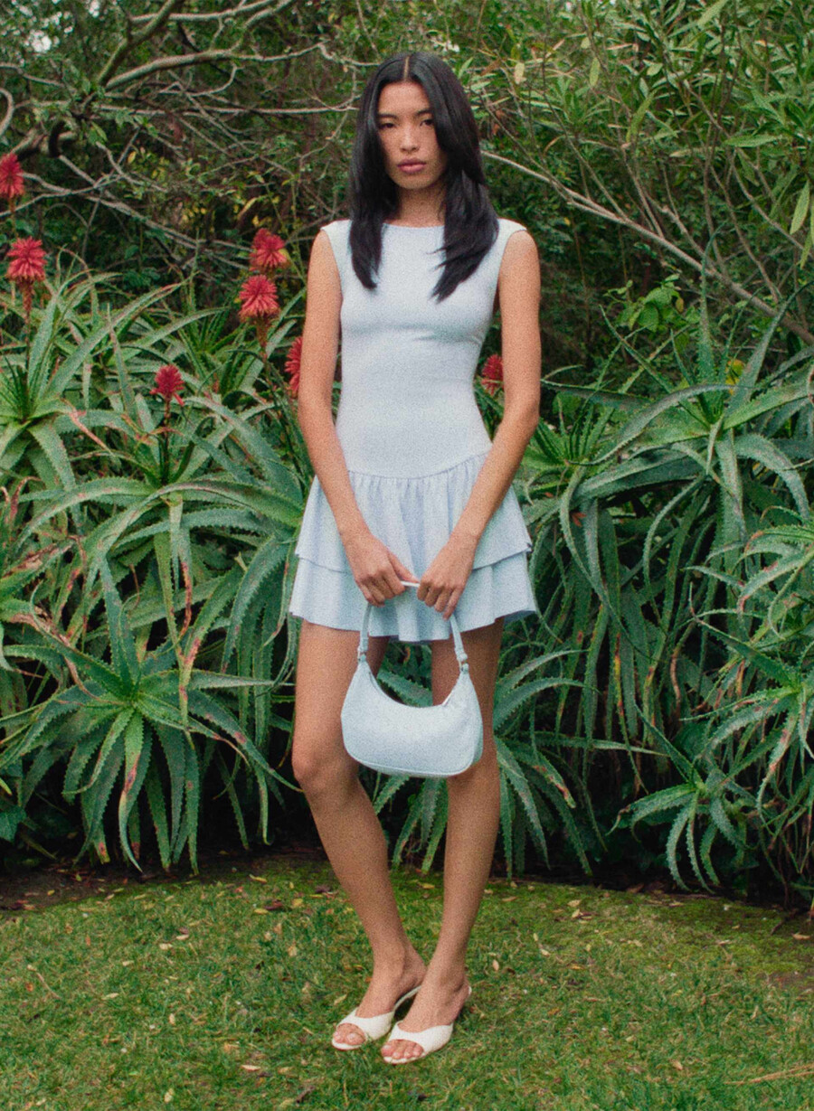 rochie goodlux bloomsbury lavandĂ de camp