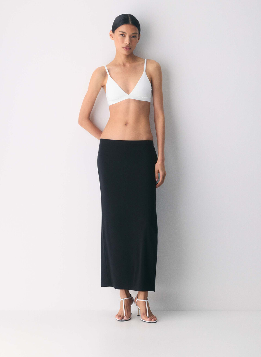sutien original contour amity alb brillant