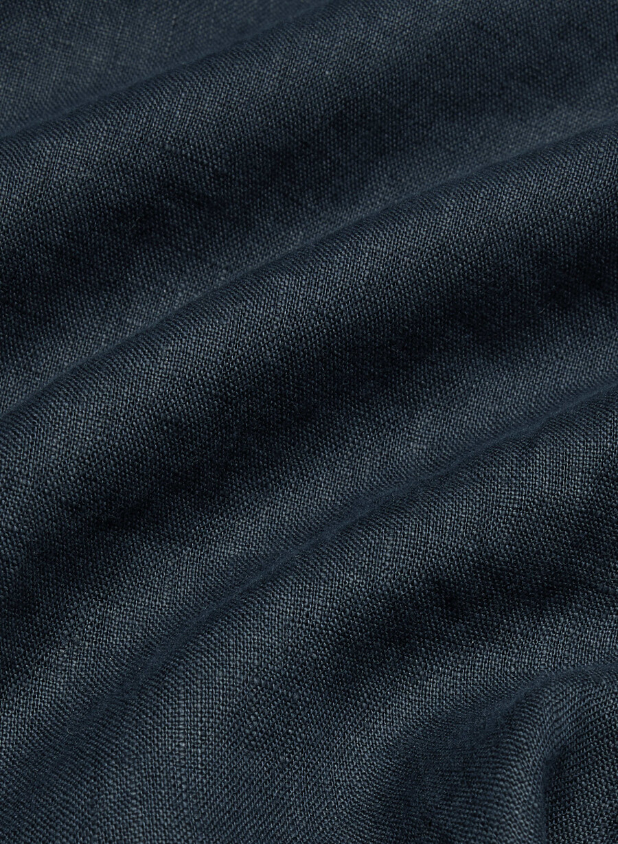 cămașă reminisce relaxed linen dark night navy