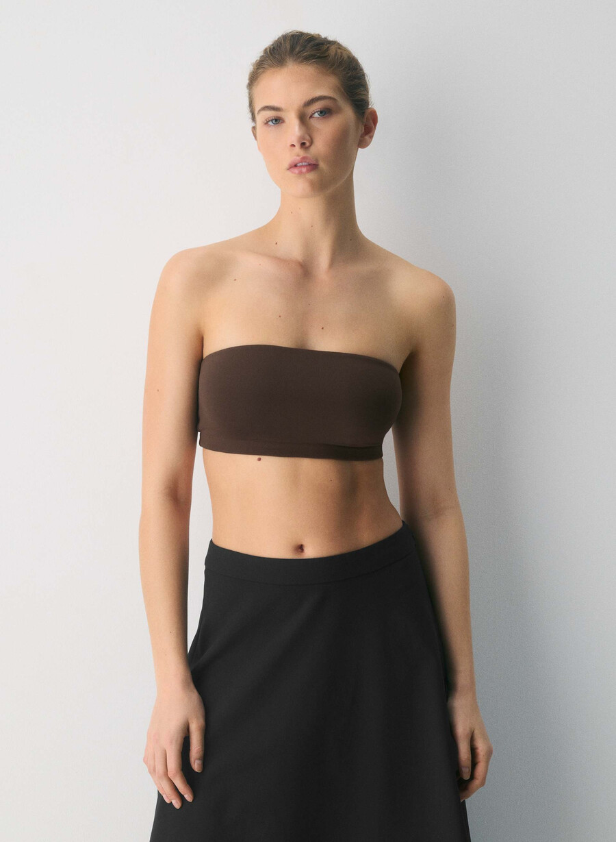 top bandeau original contour sublime maro mocha rich