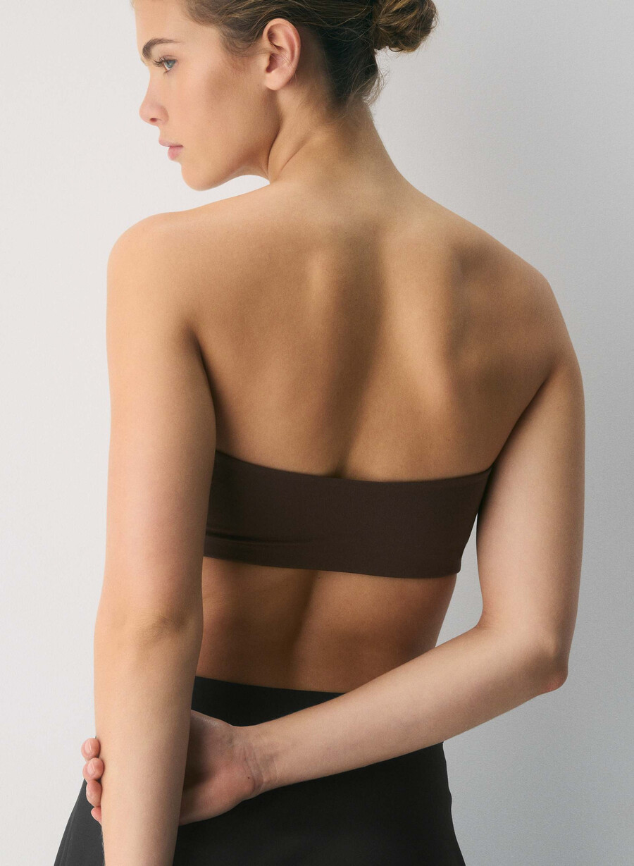 top bandeau original contour sublime maro mocha rich