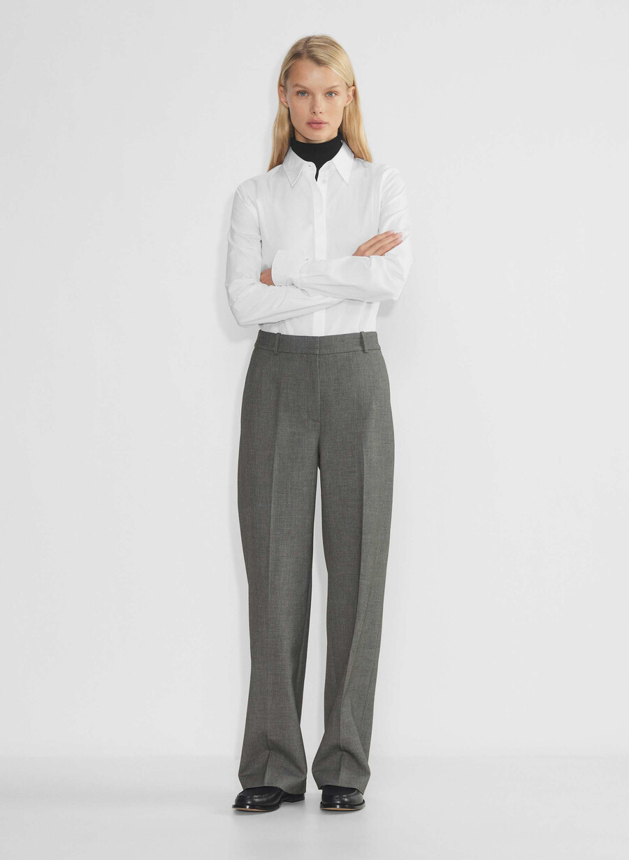 pantaloni agency heather charcoal