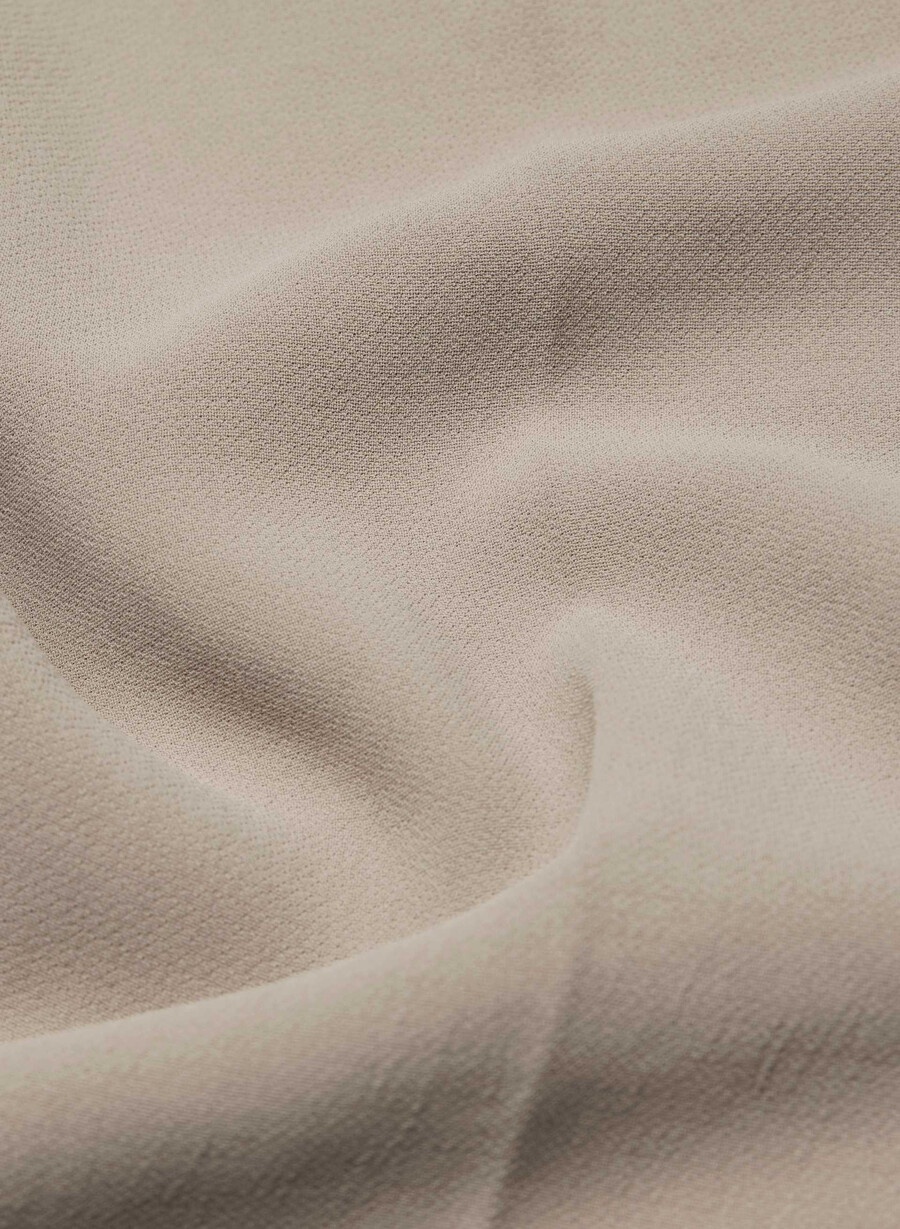 pantalonii effortless pant cu croială curbată - crepette nomad taupe