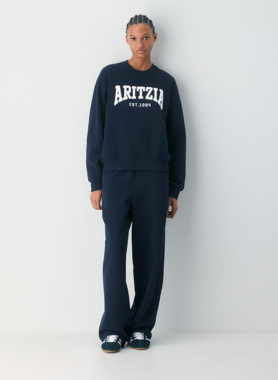 hanorac confortabil din fleece perfect crew admiral mesteacĂn deschis