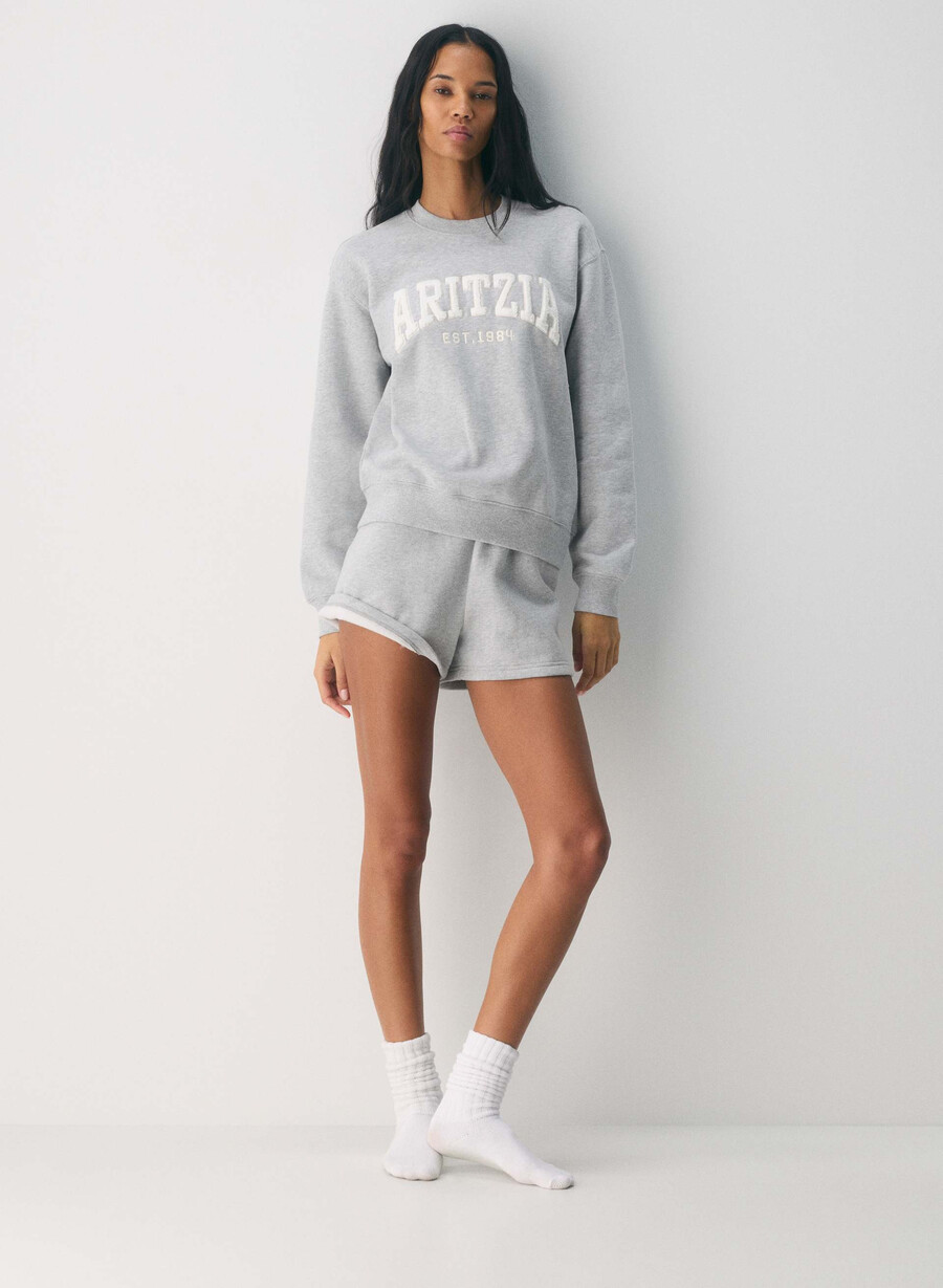 hanorac cozy sweatfleece perfect crew h crom mesteacĂn deschis
