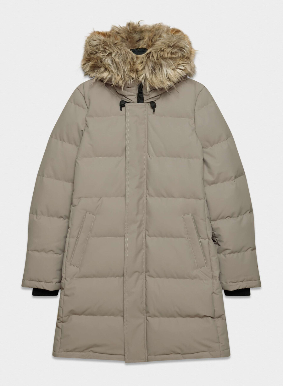 parka pudră - coldstop modern taupe