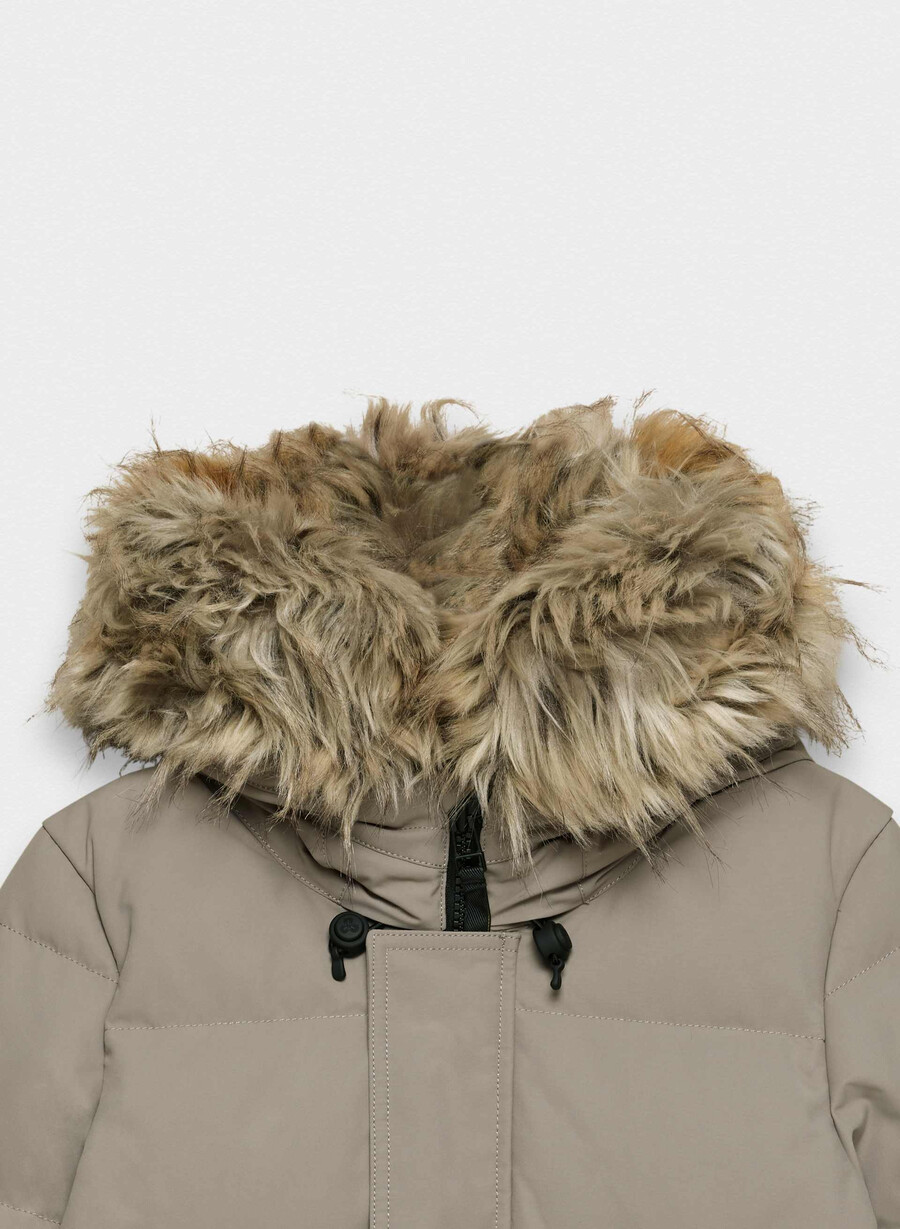 parka pudră - coldstop modern taupe