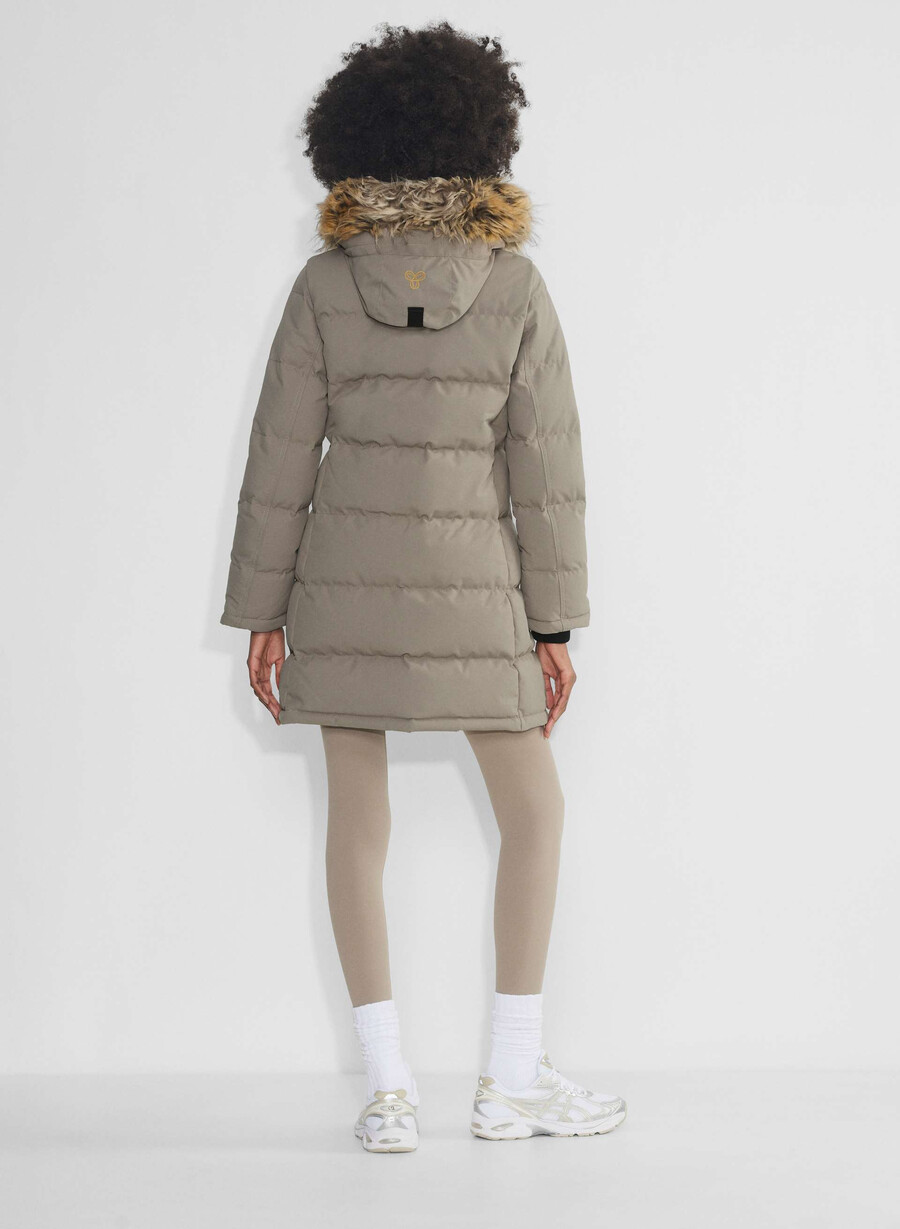 parka pudră - coldstop modern taupe