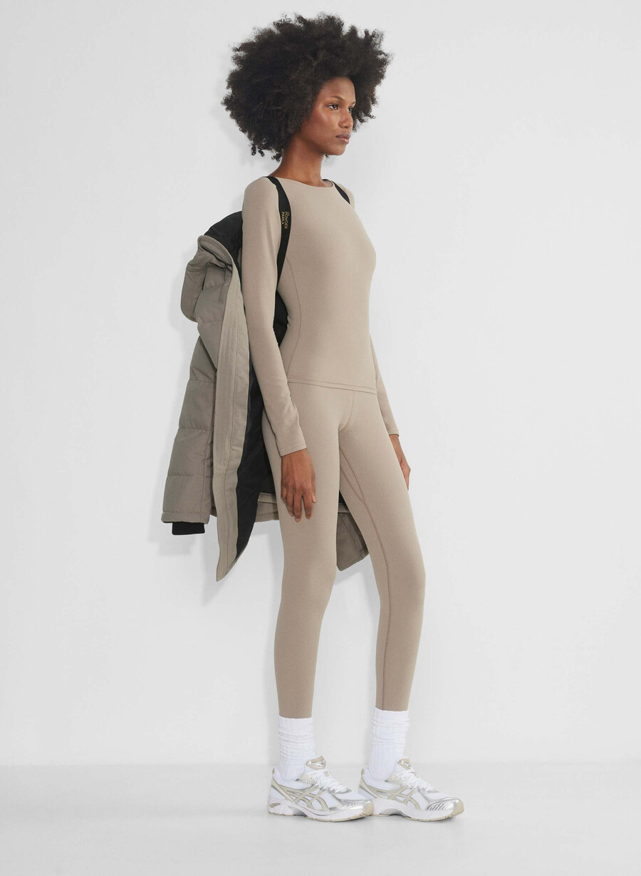 parka pudră - coldstop modern taupe