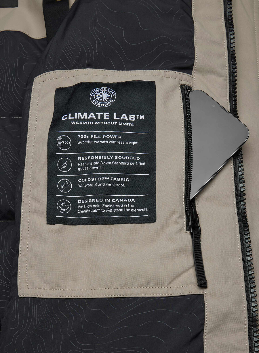 parka pudră - coldstop modern taupe