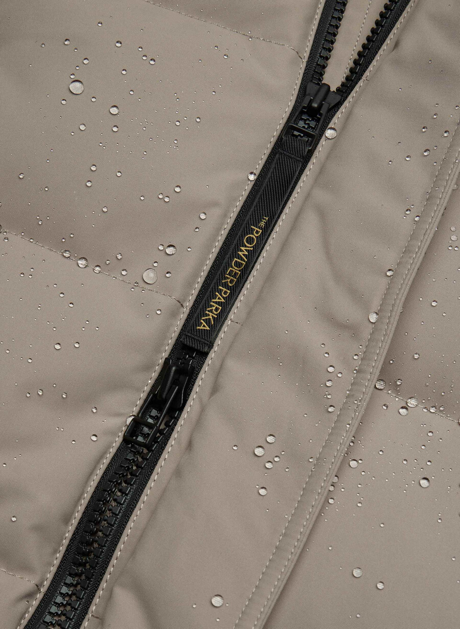 parka pudră - coldstop modern taupe