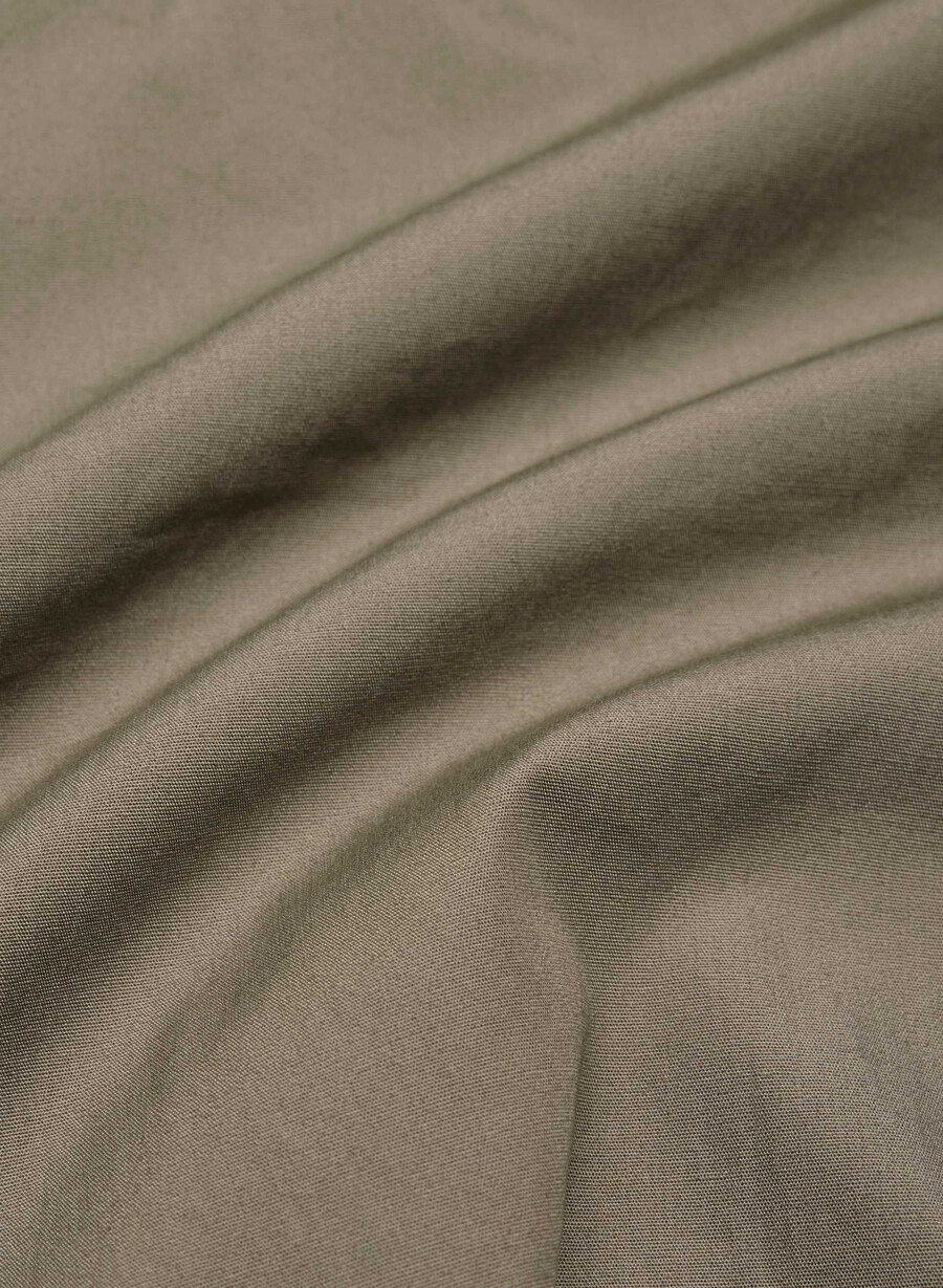 rochie worldly poplin cola taupe lt birch